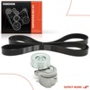 A-Premium Engine Serpentine Belt Drive Kit Compatible with Nissan Altima,