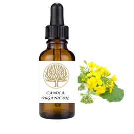 100% NATURAL Organic Canola Oil. Very high in minerals, vitamins and is high in GLA acids. (30ml)