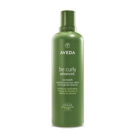 Aveda Be Curly Advanced Co-Wash | Removes Buildup Without Stripping | Hydrates Curly & Coily Hair | Fights Frizz | Sulfate Free | Silicone Free | 98% Naturally Derived*, 11.8 Fl Oz