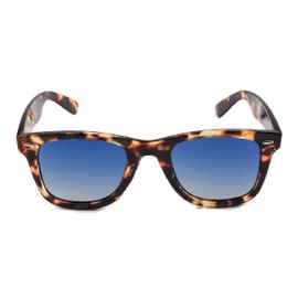 Contacta Ikona Black Lens Light Blue - Sunglasses with Polarised Lenses - Green Light Blue - Men Women - Microfibre Glasses Case - 24 g