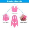PATIKIL 8pcs Plastic Golf Tees 45mm Golf Simulator Tee Golf