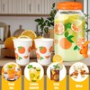 Umigy Tree Clear Plastic Drink Dispenser with 20 Pcs 12