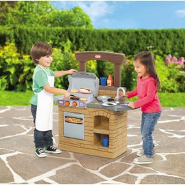 Little Tikes Cook 'n Play Outdoor BBQ , Brown