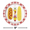 Classic BBQ Round Dinner Plates - 9" (Pack of 8)