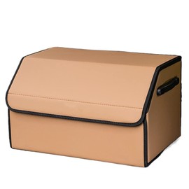 Organizador para Asiento Trasero Bolsas For Maletero De Coche, Almacenamiento De Maletero De Coche De Piel Sintética, Caja Organizadora Portátil con  