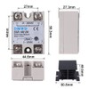 SSR-100DA Solid State Relay DC to AC (Input 3-32V DC