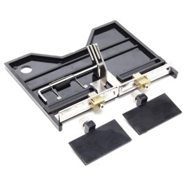 Wiltec Grooved Cutting Slide for Styrofoam Cutters Large with Scale, for Grooves in Styrofoam and Other Insulation Materials with Adjustable Groove Width for Hot Cutters