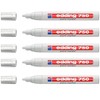 Edding 750 White Paint Marker 2-4 mm Round Pack of