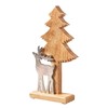 Fir Tree with Deer, Christmas Decoration, Choice of Sizes, Decorative