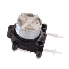 DC 6V DIY Dosing Pump Mini Peristaltic Dosing Head Self-Priming Function Large Flow 23ml/min for Aquarium Lab Chemical Analytical Water Liquid