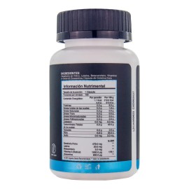 Suplemento Luteina Betacaroteno Zeaxantina 20mg 100 Cáps A4h Sabor Sin Sabor