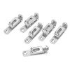 6PCS Guitar Bridge Saddle Split Type Zinc Alloy Electric Guitar