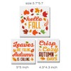 3 Pcs Fall Tiered Tray Decor Hello Fall Sign Home