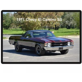 1971 Chevy El Camino SS  Auto Refrigerator / Tool Box  Magnet