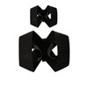Shoulder band x 2 pieces ETN that helps straighten the shoulders and straighten the chest 1000008324/Black 2XL