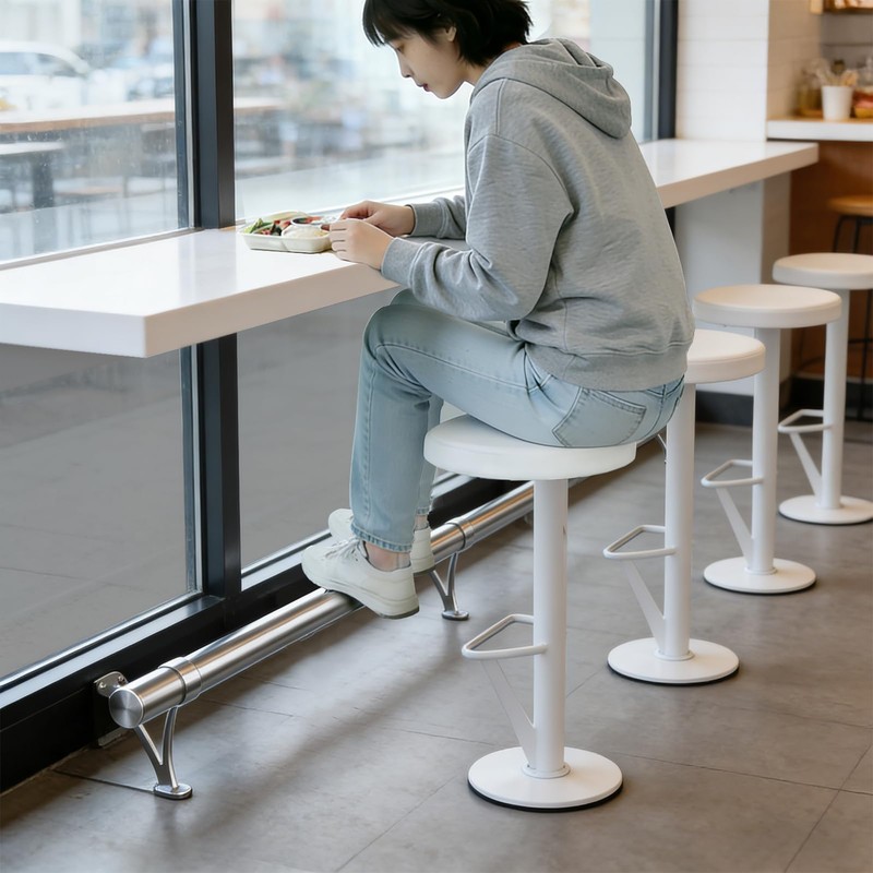 6ft Bar Foot Rail Kit for Kitchen Island Indoor Outdoor,