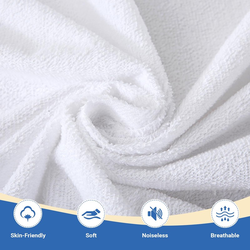 100% Waterproof Mattress Protector, YUGYVOB Soft Breathable Mattress Protector King,