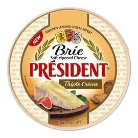 President Triple Creme Brie, 18 oz