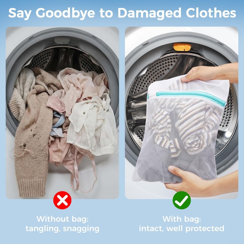 BAGAIL Bolsas de lavandería de malla para ropa interior y