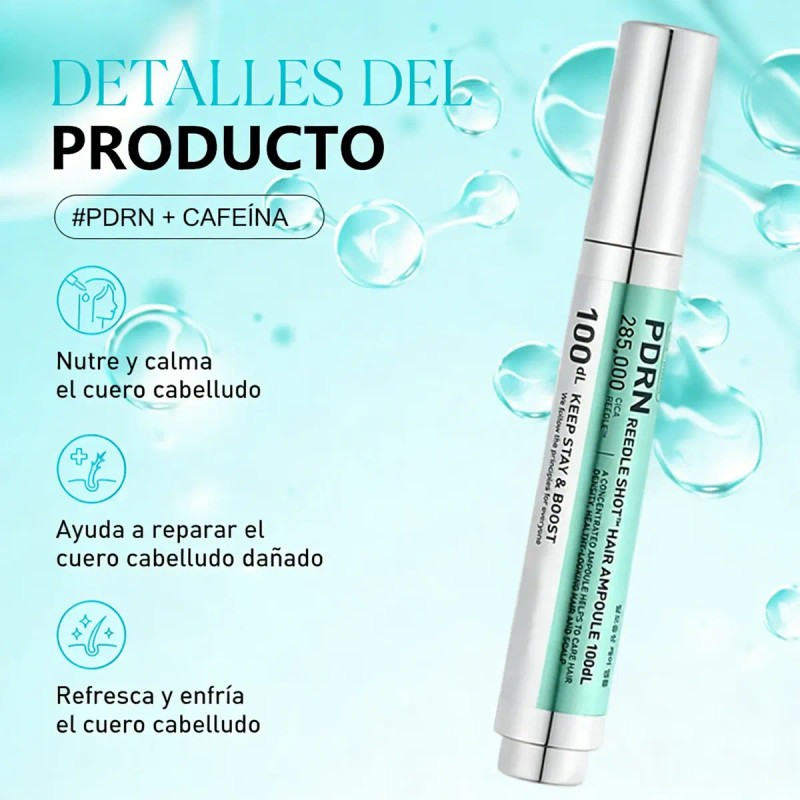 Ampolla Para El Cuidado Del Tratamiento Crecimiento Cabello