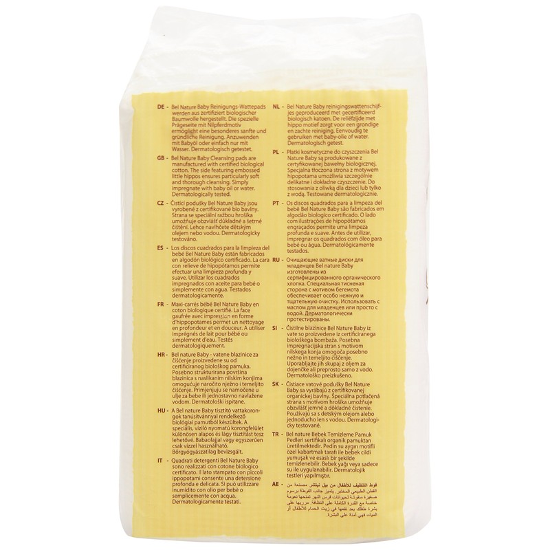 Bel Baby Nature Maxi Discos Algodón - 60 Unidades