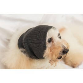 FDANDADE 2 Pack Dogs Ear Wrap, Dog Noise Cancelling Ear Muffs, Dog Ear Cover Anxiety Relief – Noise Canceling for Fireworks, Thunderstorms, Pet Grooming & Force Drying(Grey L)