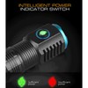 Mini Powerful Flashlight High Luminous Flux 2000lm Bright USB C
