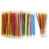 300 Pack Jumbo Smoothie Straws Mixfinite 3x100 Individually Wrapped 210mm