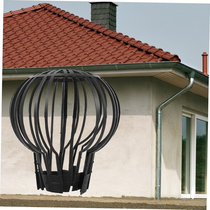 COHEALI 2pcs Gutter Drain Filters Plastic Rain Filter Screens Funnel