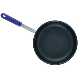 Winco Commercial-Grade Aluminum Fry Pan with Stay Cool Handle, Induction Compatible, Non-Stick Finish, 12"