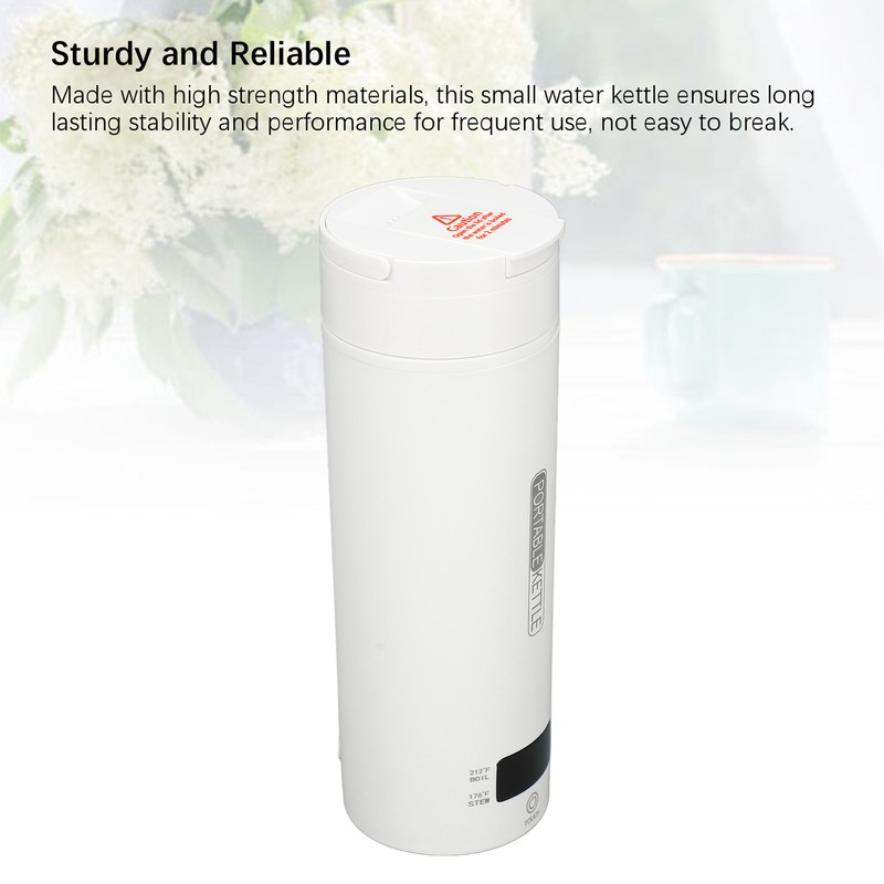 Travel Electric Kettle 450ml Temperature Control Portable Small Tea Coffee
