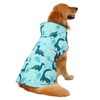 HDE Reversible Dog Raincoat Hooded Slicker Poncho Rain Coat Jacket
