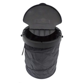 Car Rubbish Bin, Portable Car Rubbish Bin, Foldable with Lid, Can Be Hung Container, for Camping, Car Trips
