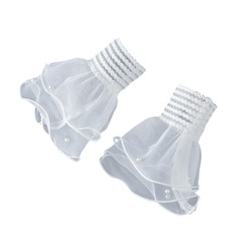 NVOQILIN False Flared Sleeves, Removable Beads, Rivets, Sweaters, Decorative Sleeves, Flared Wrist Beads, Organ Wrist