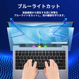 Surface Laptop Go3 / Surface Laptop Go2 / Surface Laptop Go 12.4 Inch Protective Film, Blue Light Blocking Film, Set of 2, LCD Protective Film, Anti-Glare