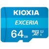 KIOXIA 64GB EXCERIA microSD Memory Card U1 Class 10 100MB/s
