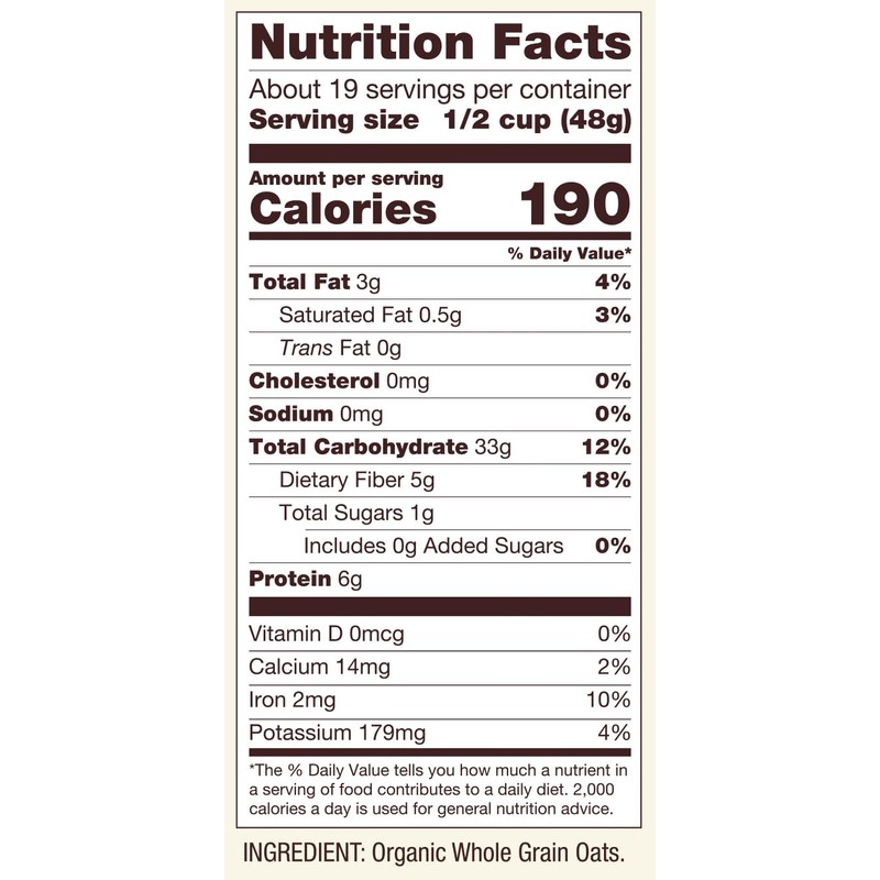 Bob's Red Mill Gluten Free Organic Old Fashioned Rolled Oats,