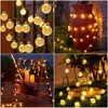 Solar Garden Lights Outdoor, 26.6Ft 30LED Solar String Lights, Solar