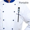 Anpro Digital Kitchen Thermometer - Long Probe LCD Display Thermometer
