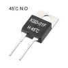 sourcing map KSD-01F Thermostat Temperature Controller 45 °C Contacts No