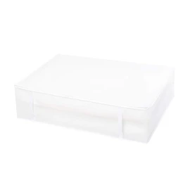 Astro 822-30 Storage Case, For Futons, Single Size, White, Non-woven Fabric, Simple, Dustproof, Moisture-proof, With Handle