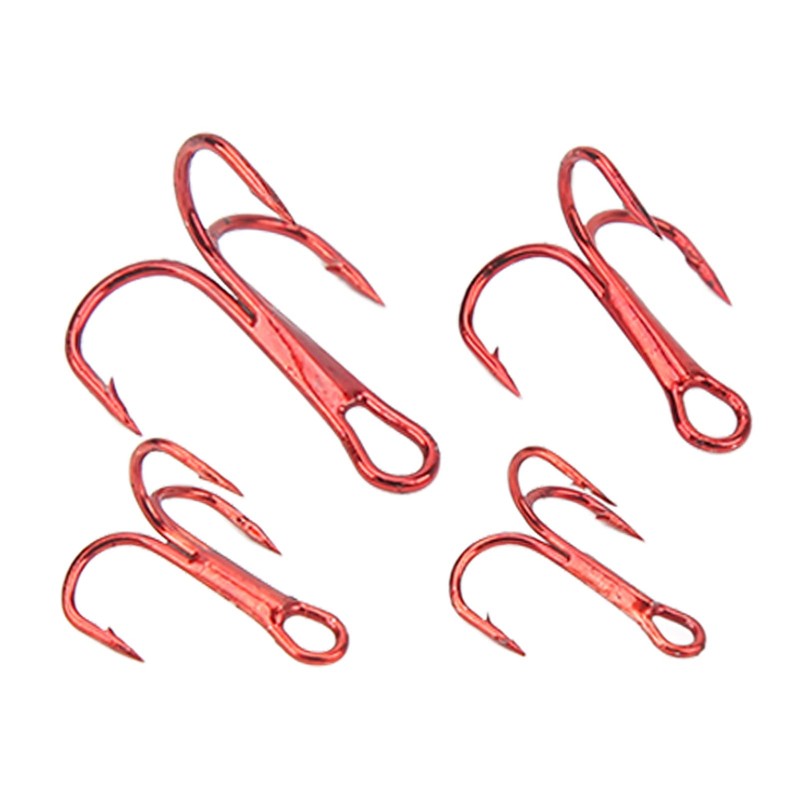 CHICIRIS Fishing Treble Hook Kit Concise Lightweight Good Permeability Triple