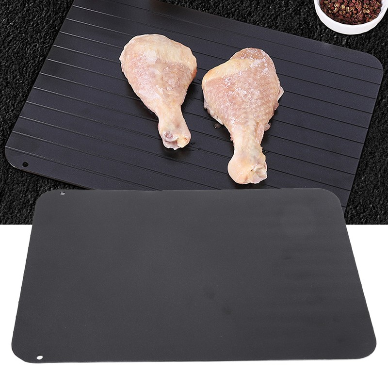 Fast Defrosting Tray Home Restaurant Kitchen Aluminum Alloy Mellow Thawing