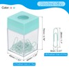 PATIKIL Magnetic Paper Clip Holder Dispenser 2 Pcs Large Capacity