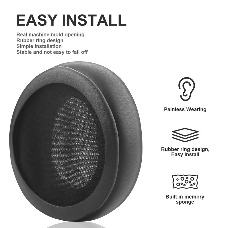 Ear Pads Replacement Ear Pads Cushions Compatible with Razer Nari,