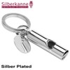 SILBERKANNE Key Ring Whistle 8 x 2 x 1 cm