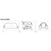 QQJ 2pcs Foldable Sunroof Shade For passenger car Sunshade Heat