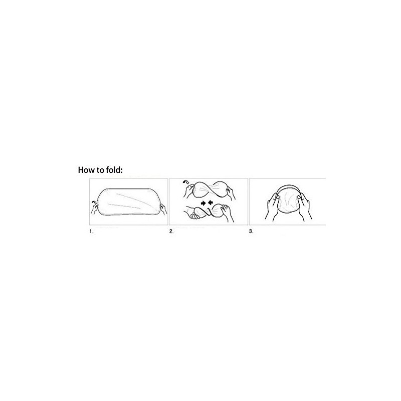 QQJ 2pcs Foldable Sunroof Shade For passenger car Sunshade Heat