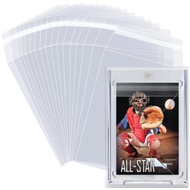 Team Bags, Cards Sleeves for 35PT Magnetic Card Holders Sleeves - 100 Pack