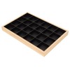Jewelry Storage Display Trays Multipurpose 24 Grids Jewelry Tray for